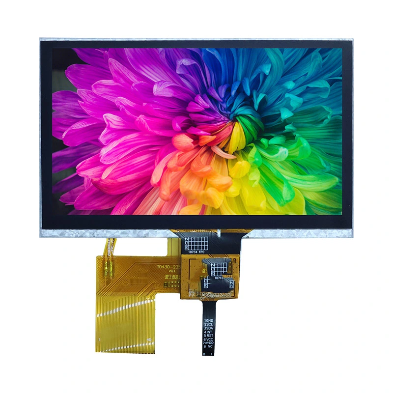 4.3 Inch IPS TFT LCD Display Module 480*272 RGB